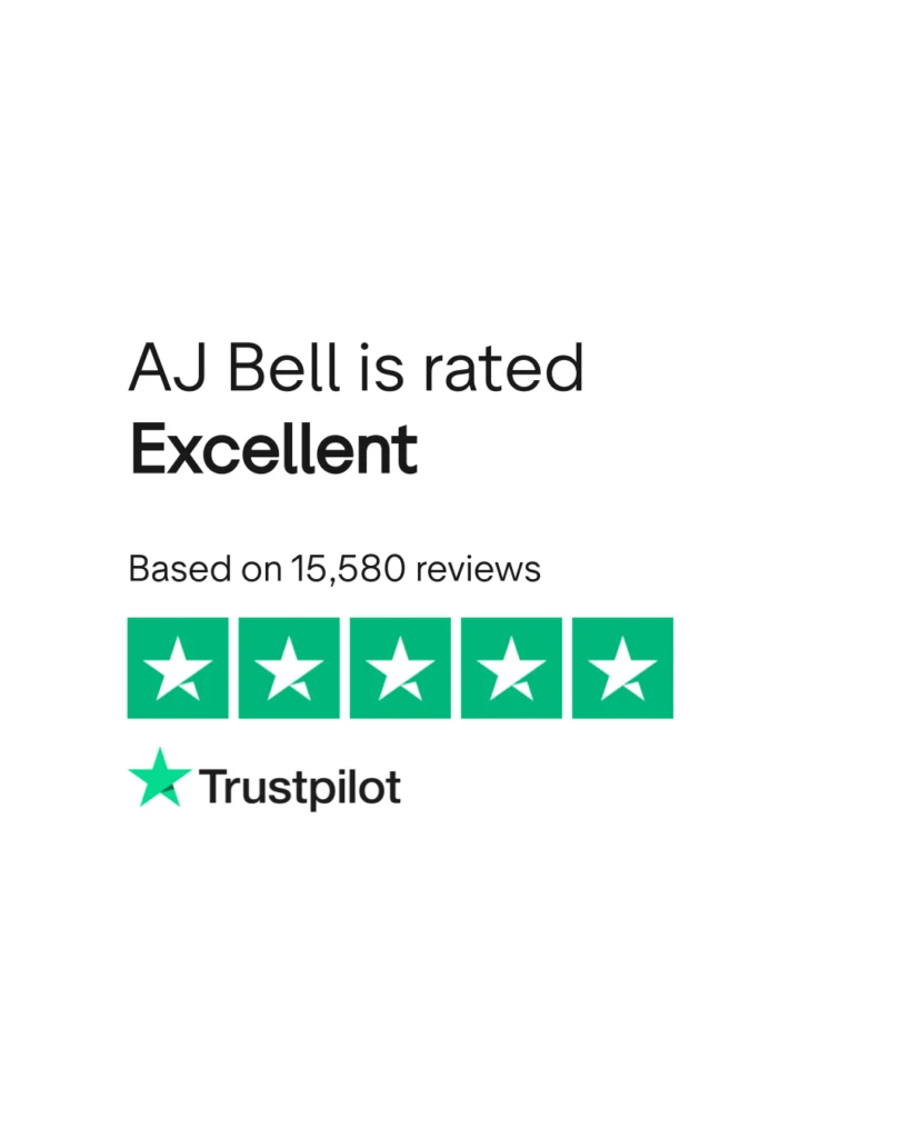AJ Bell rated Excellent on Trustpilot