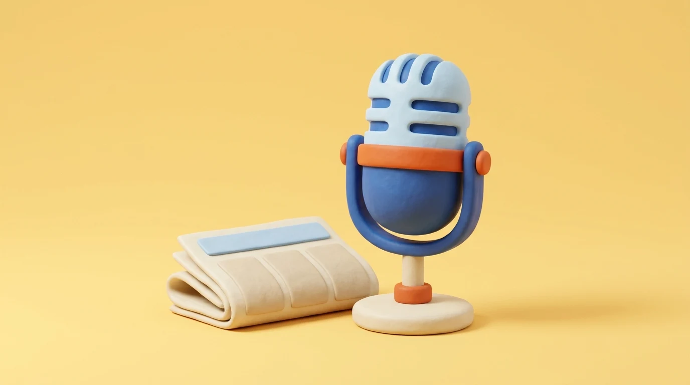 Press and partnerships: a microphone and a newspaper